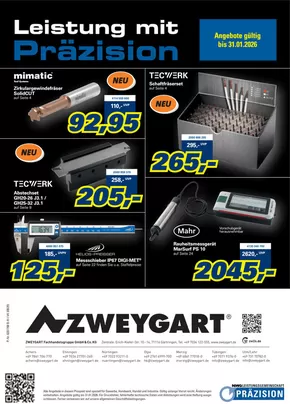Zweygart Katalog in Moers | Leistung Mit Prazision | 2025-11-06T00:00:00.000Z - 2026-01-31T00:00:00.000Z