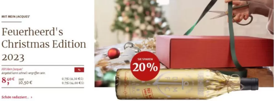 Jacqüs Weindepot Katalog in Dortmund | Feuerheerd's Christmas Edition | 2025-11-07T00:00:00.000Z - 2025-12-02T00:00:00.000Z