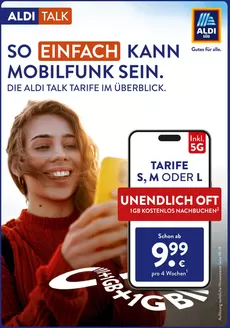 Aldi Süd Katalog in Barth | ALDI SÜD - ALDI-TALK-Flyer-November-2025 | 2025-12-18T00:00:00.000Z - 2026-01-01T00:00:00.000Z