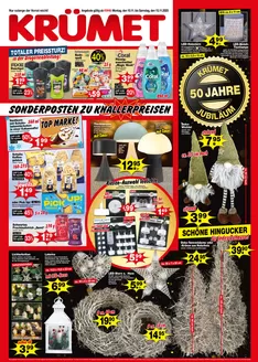 Krümet Sonderposten Katalog in München | SONDERPOSTEN ZU KNALLERPREISEN | 2025-11-10T00:00:00.000Z - 2025-11-15T00:00:00.000Z