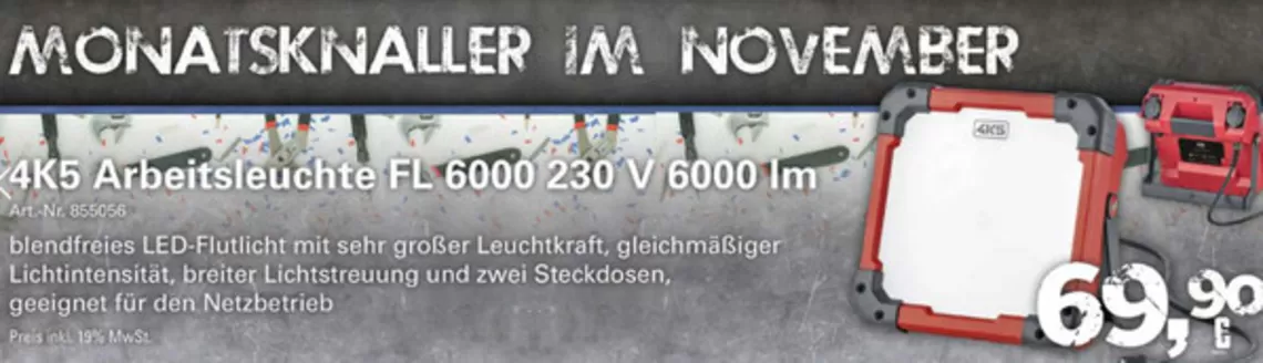 Kasberger Katalog in Frankfurt (Oder) | 4K5 Arbeitsleucht  | 2025-11-12T00:00:00.000Z - 2025-11-21T00:00:00.000Z