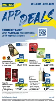 Metro Katalog in Hamburg | Attraktive Sonderangebote für alle | 2025-11-17T00:00:00.000Z - 2025-11-22T00:00:00.000Z