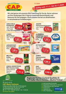 CAP Markt Katalog in München | Exklusive Schnäppchen | 2025-11-17T00:00:00.000Z - 2025-11-22T00:00:00.000Z