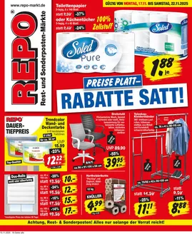 Repo Markt Katalog in Köln | Exklusive Deals und Schnäppchen | 2025-11-17T00:00:00.000Z - 2025-11-22T00:00:00.000Z