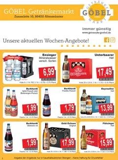 Getränke Göbel Katalog in Diedorf | Exklusive Deals für unsere Kunden | 2025-12-01T00:00:00.000Z - 2025-12-31T00:00:00.000Z