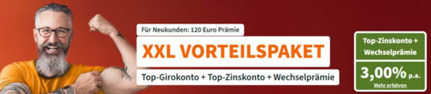 Norisbank Katalog in Leipzig | XXL Vorteilspaket | 2025-11-20T00:00:00.000Z - 2025-12-22T00:00:00.000Z