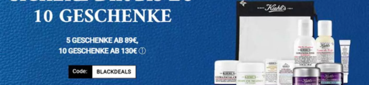 Kiehl's Katalog | 10 Geschenke | 2025-11-20T00:00:00.000Z - 2025-12-05T00:00:00.000Z