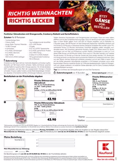 Kaufland Katalog in Berlin | Aktuelle Deals und Angebote | 2025-11-23T00:00:00.000Z - 2025-12-15T00:00:00.000Z
