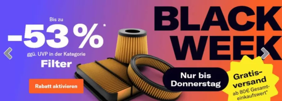 kfzteile24 Katalog in Greven (Steinfurt) | Bis Zu -35% Black Week | 2025-11-27T00:00:00.000Z - 2025-12-22T00:00:00.000Z