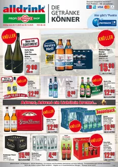 alldrink Katalog in St Leon-Rot | Sonderangebote für Sie | 2025-11-23T00:00:00.000Z - 2025-12-06T00:00:00.000Z