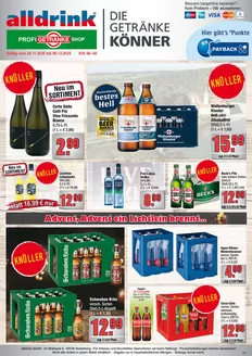 alldrink Katalog in St Leon-Rot | Unsere besten Schnäppchen | 2025-11-23T00:00:00.000Z - 2025-12-06T00:00:00.000Z
