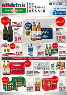 alldrink Katalog in St Leon-Rot | Exklusive Schnäppchen | 2025-11-23T00:00:00.000Z - 2025-12-06T00:00:00.000Z