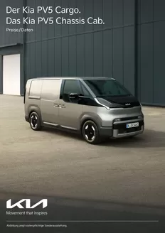 KIA Katalog in Kirchheim unter Teck | KIA PV5 Cargo.<br>Das Kia PV5 Chassis Cab | 2025-11-28T00:00:00.000Z - 2025-12-12T00:00:00.000Z