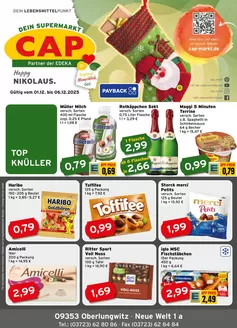 CAP Markt Katalog in Tutow | Jetzt sparen mit unseren Deals | 2025-01-12T00:00:00.000Z - 2025-12-06T00:00:00.000Z