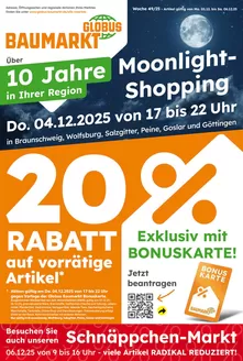 Globus Baumarkt Katalog in Bamberg | Exklusive Schnäppchen | 2025-11-30T00:00:00.000Z - 2025-12-06T00:00:00.000Z
