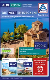 Aldi Nord Reisen Katalog | Aldi Nord Reisen flugblatt | 2025-12-01T00:00:00.000Z - 2025-12-31T00:00:00.000Z