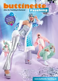 Buttinette Katalog in Dresden | Faschingskatalog 2026 | 2025-12-01T00:00:00.000Z - 2025-12-15T00:00:00.000Z