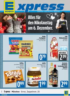 EDEKA Katalog in München | Tolles Angebot für Schnäppchenjäger | 2025-11-30T00:00:00.000Z - 2025-12-06T00:00:00.000Z