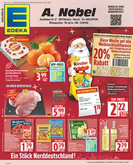 EDEKA Katalog in Bremen | Unsere besten Angebote für Sie | 2025-11-30T00:00:00.000Z - 2025-12-06T00:00:00.000Z