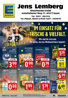 EDEKA Katalog in Essen | Jetzt sparen mit unseren Deals | 2025-11-30T00:00:00.000Z - 2025-12-06T00:00:00.000Z