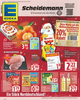 EDEKA Katalog in Sande | Tolles Angebot für alle Kunden | 2025-11-30T00:00:00.000Z - 2025-12-06T00:00:00.000Z