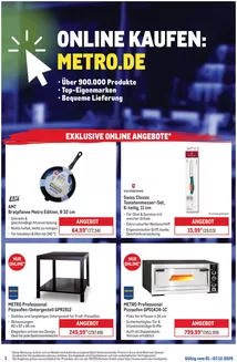 Metro Katalog in Kleinheubach | Online: Wochen-Angebote | 2025-12-01T00:00:00.000Z - 2025-12-07T00:00:00.000Z