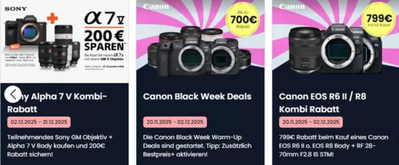 Foto Hamer Katalog in Dachau | Sony Students Cashback* | 2025-12-02T00:00:00.000Z - 2026-06-30T00:00:00.000Z