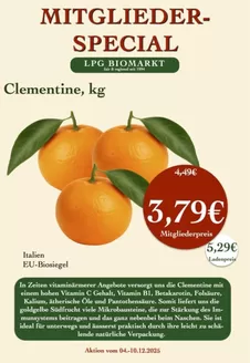 LPG Biomarkt Katalog | Mitgliederspecial | 2025-12-04T00:00:00.000Z - 2025-12-10T00:00:00.000Z