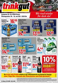 trinkgut Katalog | Exklusive Schnäppchen | 2025-12-01T00:00:00.000Z - 2025-12-06T00:00:00.000Z