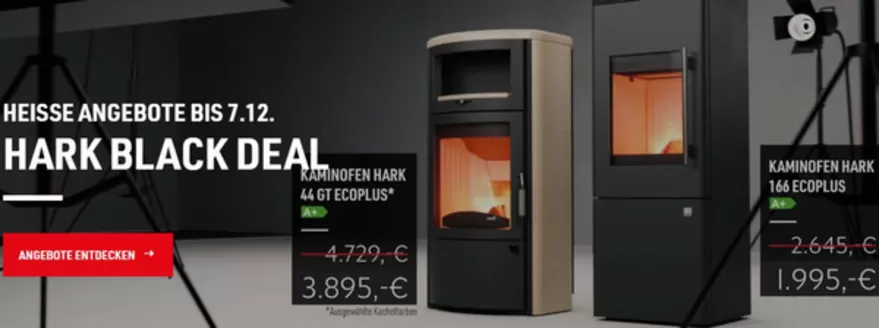 Hark Kamine Katalog | Heisse Angebote Hark Black Deal | 2025-12-04T00:00:00.000Z - 2025-12-07T00:00:00.000Z