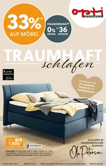 Opti Wohnwelt Katalog in Nordendorf | Traumhaft schlafen | 2025-12-05T00:00:00.000Z - 2026-01-31T00:00:00.000Z