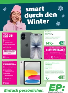 Electronic Partner EP Katalog in Finsterwalde | Electronic Partner EP flugblatt | 2025-12-05T00:00:00.000Z - 2025-12-31T00:00:00.000Z