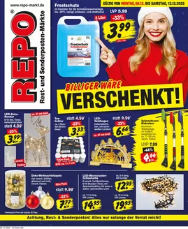 Repo Markt Katalog in Bad Camberg | Tolle Rabatte auf ausgewählte Produkte | 2025-12-08T00:00:00.000Z - 2025-12-13T00:00:00.000Z
