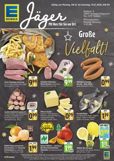 EDEKA Katalog in Weinstadt | Exklusive Schnäppchen | 2025-12-07T00:00:00.000Z - 2025-12-13T00:00:00.000Z