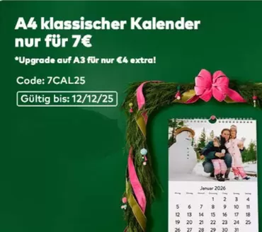 Snapfish Katalog in Augsburg | A4 Klassischer Kalender Nur Fur 7€ | 2025-12-09T00:00:00.000Z - 2025-12-12T00:00:00.000Z