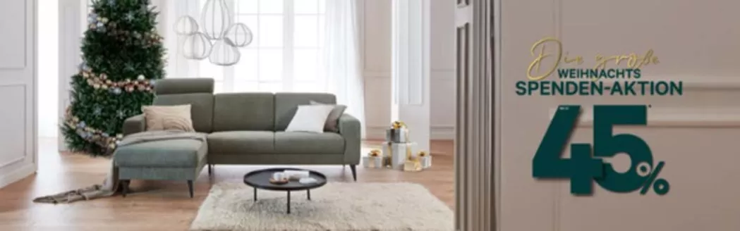 Kabs Polsterwelt Katalog in Kerpen | Weihnachts Spenden - Aktion 45% | 2025-12-10T00:00:00.000Z - 2025-12-24T00:00:00.000Z