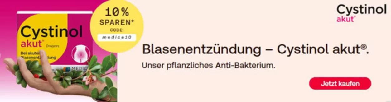 Shop-Apotheke Katalog in Wolnzach | Balsenentzundung Cystinol Akut | 2025-12-10T00:00:00.000Z - 2026-01-01T00:00:00.000Z