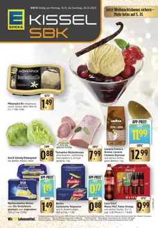 Edeka Kissel SBK Katalog in Weinstadt | Unsere besten Deals für Sie | 2025-12-15T00:00:00.000Z - 2025-12-20T00:00:00.000Z