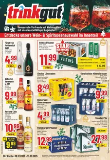 trinkgut Katalog in Frechen | trinkgut flugblatt | 2025-12-08T00:00:00.000Z - 2025-12-13T00:00:00.000Z