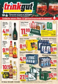 trinkgut Katalog in Velbert | Angebote für Schnäppchenjäger | 2025-12-08T00:00:00.000Z - 2025-12-13T00:00:00.000Z