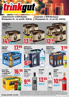 trinkgut Katalog in Schorndorf (Rems-Murr-Kreis) | Große Auswahl an Angeboten | 2025-12-08T00:00:00.000Z - 2025-12-13T00:00:00.000Z