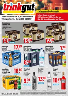 trinkgut Katalog in Schorndorf (Rems-Murr-Kreis) | Top-Deals für alle Kunden | 2025-12-08T00:00:00.000Z - 2025-12-13T00:00:00.000Z