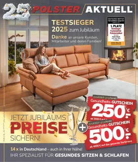 Polster Aktuell Katalog in Eichenzell | Jetzt JJubilamus | 2025-12-12T00:00:00.000Z - 2025-12-31T00:00:00.000Z