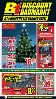 B1 Discount Baumarkt Katalog in Harsum | B1 Discount Baumarkt flugblatt | 2025-12-13T00:00:00.000Z - 2025-12-24T00:00:00.000Z