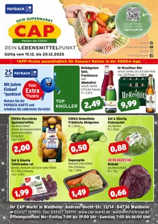 CAP Markt Katalog in Biberach an der Riß | Top-Deals für alle Kunden | 2025-12-15T00:00:00.000Z - 2025-12-20T00:00:00.000Z