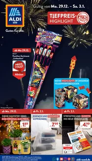 Aldi Süd Katalog in Ehringshausen | Top-Angebote für Sparfüchse | 2025-12-29T00:00:00.000Z - 2026-01-03T00:00:00.000Z