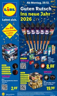 Lidl Katalog in Würzburg | ins neue Jahr 2026 | 2025-12-29T00:00:00.000Z - 2025-12-31T00:00:00.000Z
