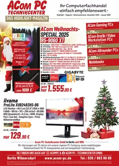 ACom PC Katalog in Goch | ACOM PC TECHNIKCENTER | 2025-12-17T00:00:00.000Z - 2026-01-31T00:00:00.000Z