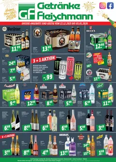 Getränke Fleischmann Katalog in Fürstenzell | UNSERE ANGEBOTE SIND GÜLTIG* | 2025-12-22T00:00:00.000Z - 2026-01-03T00:00:00.000Z