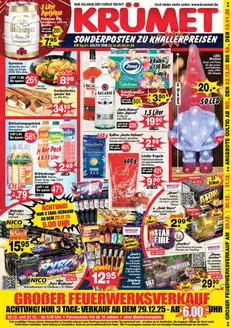 Krümet Sonderposten Katalog in Fürstenzell | SONDERPOSTEN ZU KNALLERPREISEN* | 2025-12-22T00:00:00.000Z - 2026-01-03T00:00:00.000Z